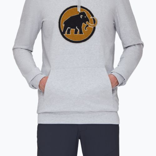 Herren Mammut ML Hoody Circle Trekking-Sweatshirt grau