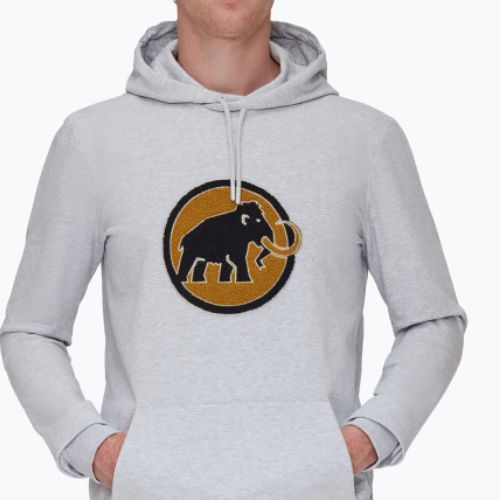 Herren Mammut ML Hoody Circle Trekking-Sweatshirt grau