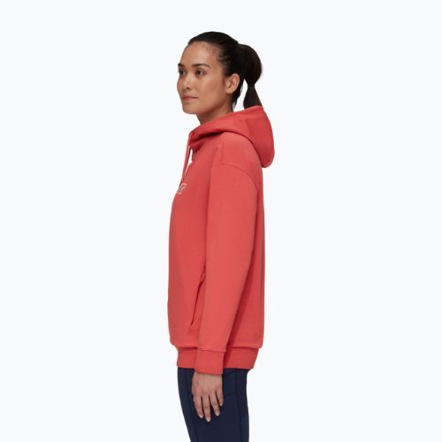Mammut Damen-Trekking-Sweatshirt ML Hoody Logo rot 1014-04400-2249-114