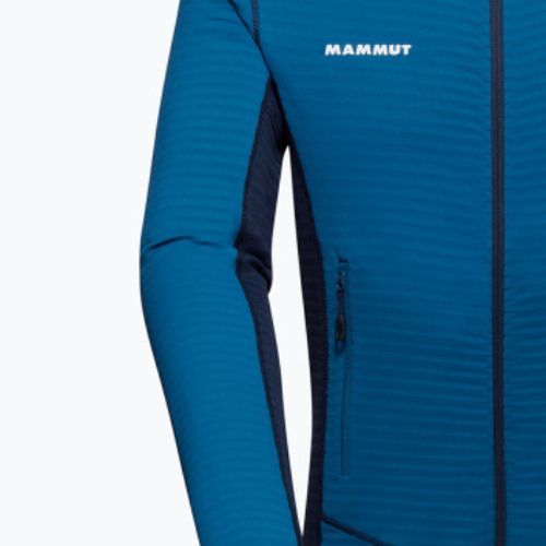 Mammut Herren Fleece-Sweatshirt Taiss Light ML mit Kapuze blau 1014-04530-50554-114