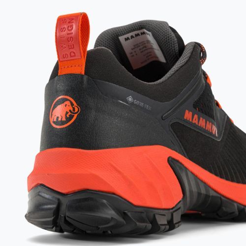 Mammut Sapuen Low GTX Herren-Trekkingstiefel schwarz und rot