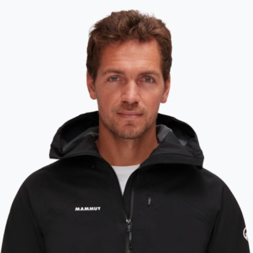 Mammut Alto Guide HS Hooded Herren Regenjacke schwarz 1010-29560-0001-116