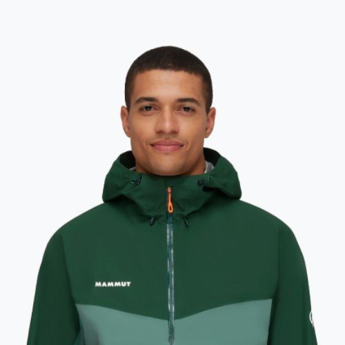 Mammut Convey Tour HS Hooded Herren Regenjacke grün
