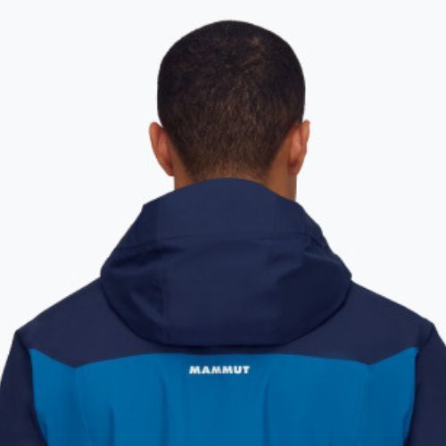 Mammut Convey Tour HS Hooded Herren-Regenjacke navy-blue