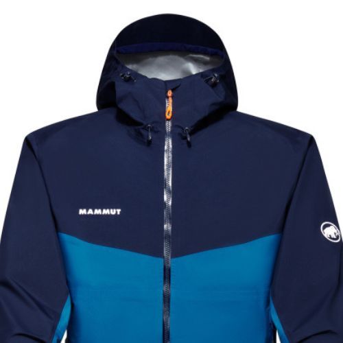Mammut Convey Tour HS Hooded Herren-Regenjacke navy-blue