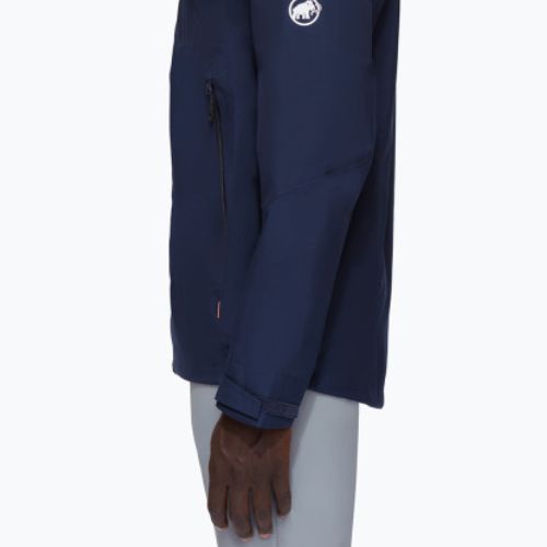 Mammut Convey Tour HS Hooded Herren Regenjacke navy blau