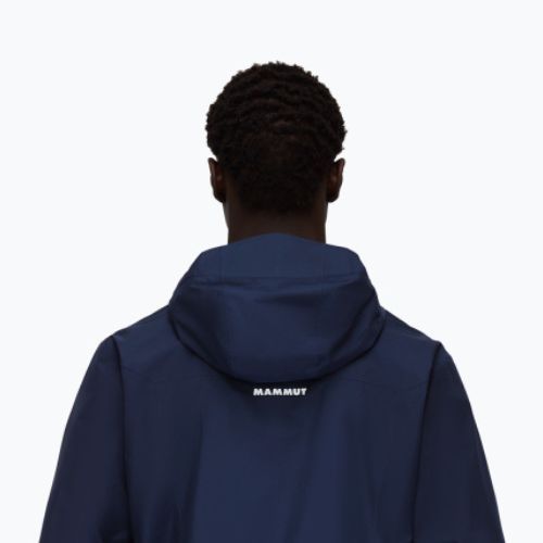 Mammut Convey Tour HS Hooded Herren Regenjacke navy blau