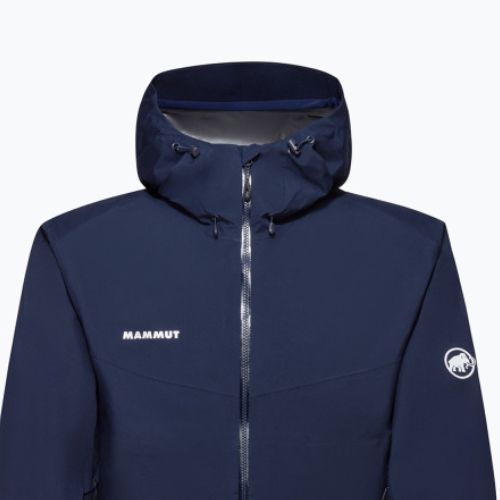 Mammut Convey Tour HS Hooded Herren Regenjacke navy blau
