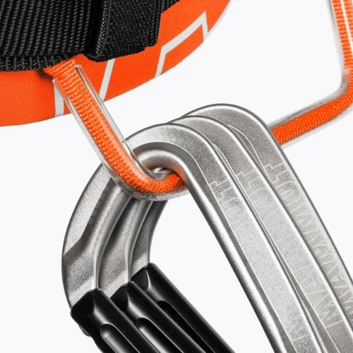 Mammut 4 Slide 2238 orange/schwarzer Klettergurt 2020-01020-2238-125