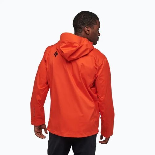 Black Diamond Herren Stormline Stretch Regenjacke orange APCDT08001XLG1