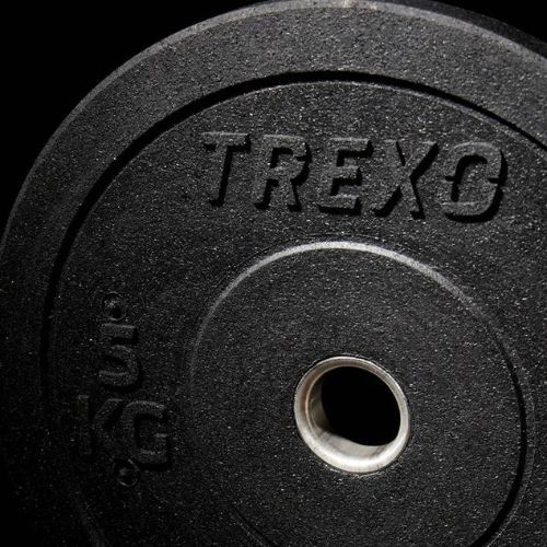 Hantelscheibe olimpijskie TREXO schwarz TRX-BMP5 5 kg