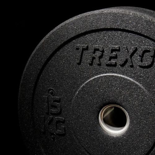 Hantelscheibe olimpijskie TREXO schwarz TRX-BMP15 15 kg