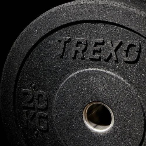 Hantelscheibe olimpijskie TREXO schwarz TRX-BMP2 2 kg