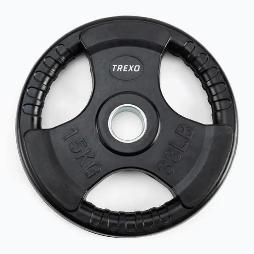 Hantelscheibe TREXO czarne RW15 15 kg