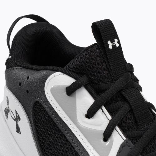 Basketballschuhe Herren Under Armour Lockdown 6 weiß-grau 325616-11