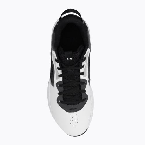 Basketballschuhe Herren Under Armour Lockdown 6 weiß-grau 325616-11