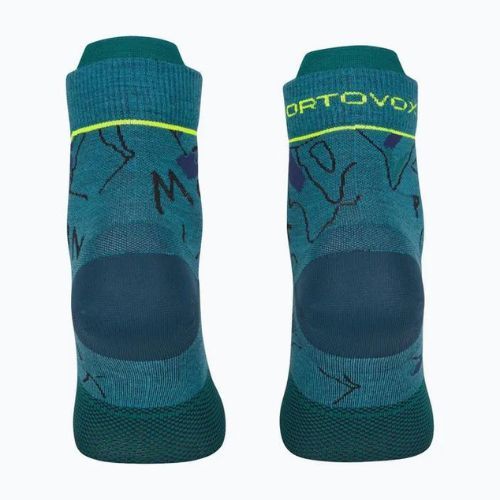 Herren Trekkingsocken ORTOVOX Alpine Light Quarter blau 5489100005