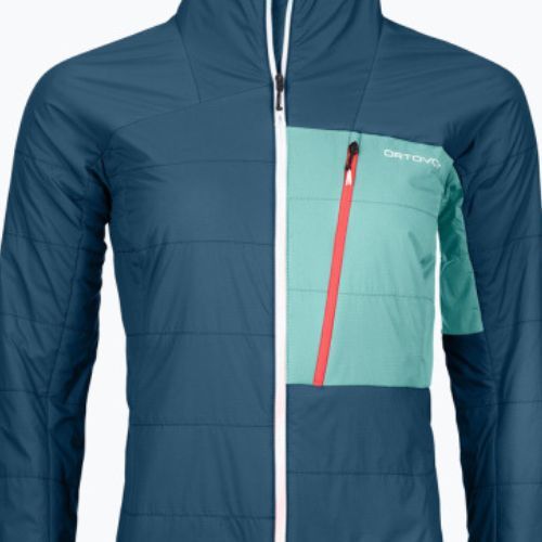 Damen ORTOVOX Swisswool Piz Duan Hybridjacke blau 6122700037