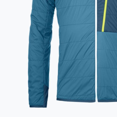 Herren ORTOVOX Swisswool Piz Duan Hybridjacke blau 6132700039