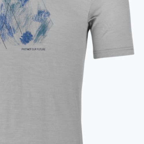 Herren-Trekkinghemd Ortovox 140 Cool Mtn Playground grau 88302