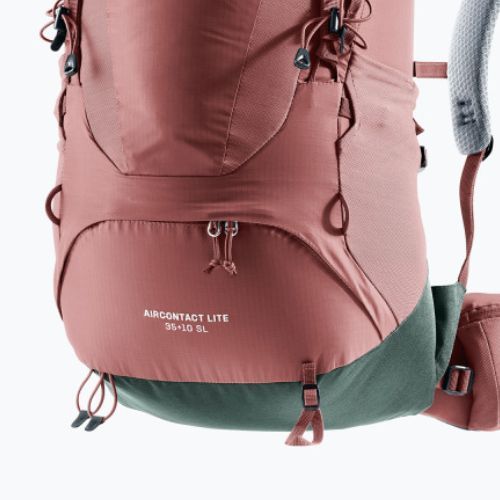 Damen-Trekking-Rucksack deuter Aircontact Lite 35 + 10 SL braun 334002352150