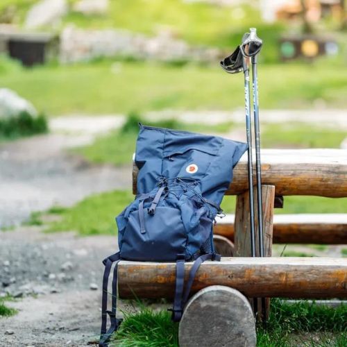 Fjällräven Abisko Hike Foldsack 25 l Trekking-Rucksack navy blau F27222