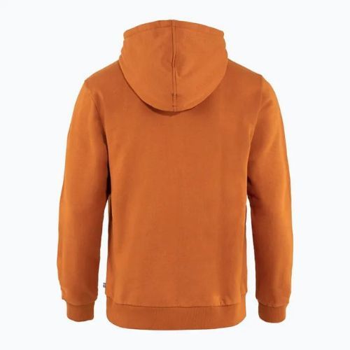 Herren-Trekking-Sweatshirt Fjällräven Logo Hoodie braun F84144