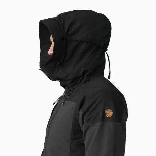 Herren Fjällräven Keb Windjacke schwarz F87211