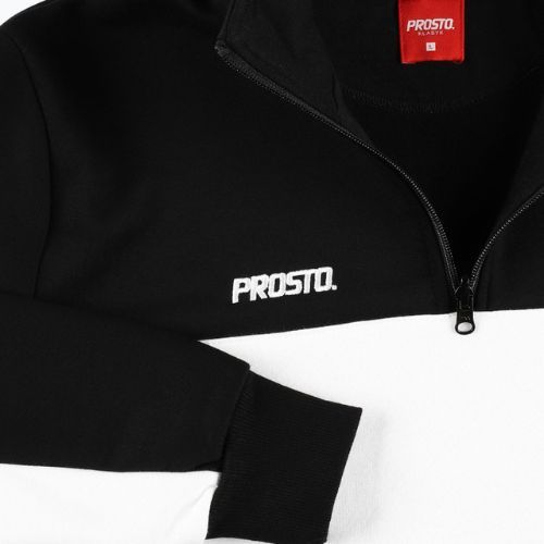 Sweatshirt Herren PROSTO Half Zip Sweatshirt schwarz KL222MSWE1132
