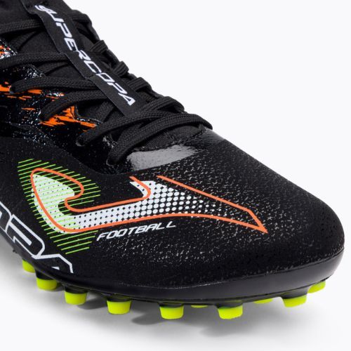 Joma Super Copa AG Herren Fußballschuhe schwarz/koralle
