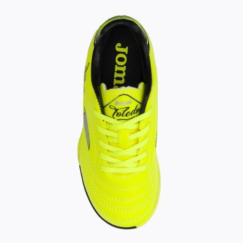 Joma Toledo TF Kinder Fußballschuhe Zitrone fluor/schwarz