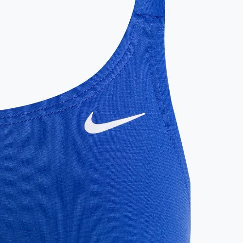 Einteiliger Damen-Badeanzug Nike Hydrastrong Solid Fastback blau NESSA001-494