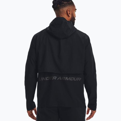 Under Armour Storm Run Hooded Herren Laufjacke schwarz 1376795