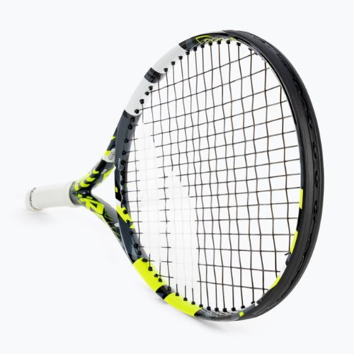 Babolat Pure Aero Junior 25 Kinder-Tennisschläger grau-gelb 140468