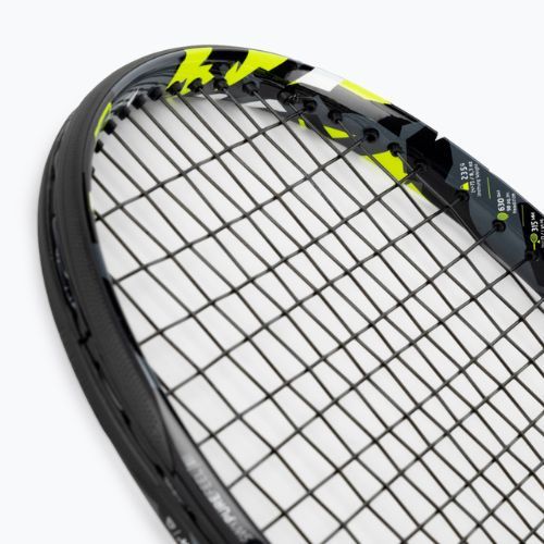 Babolat Pure Aero Junior 25 Kinder-Tennisschläger grau-gelb 140468