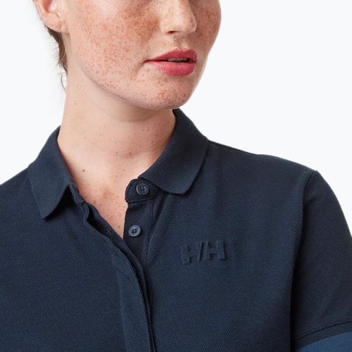 Poloshirt Damen Helly Hansen Thalia Pique Polo dunkelblau 3349_597