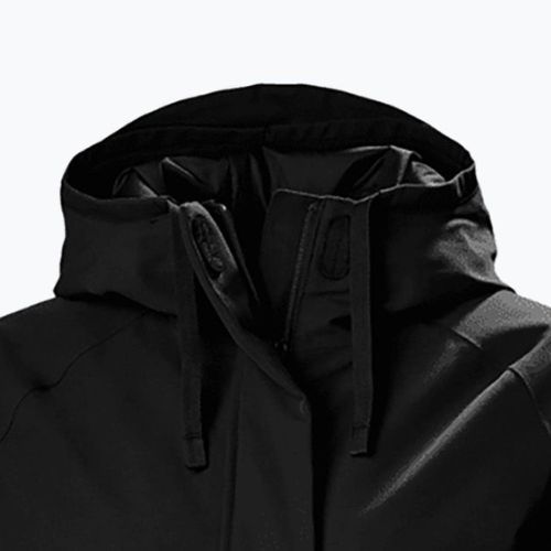 Damen Wintermantel Helly Hansen Mono Material Isolierter Regenmantel schwarz 53652_990
