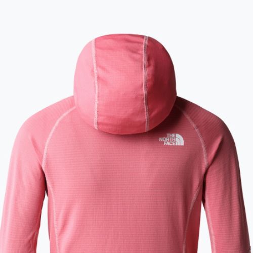 Damen Fleece-Sweatshirt The North Face Bolt Polartec Hoodie schwarz und rosa NF0A825JWV51
