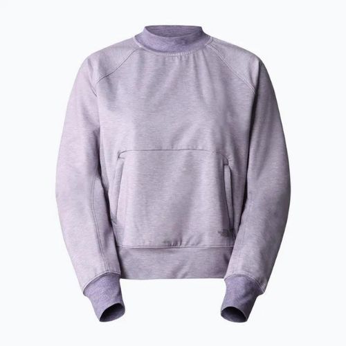 Damen-Trekking-Sweatshirt The North Face Juniper Basin Crew lila NF0A7ULJN581