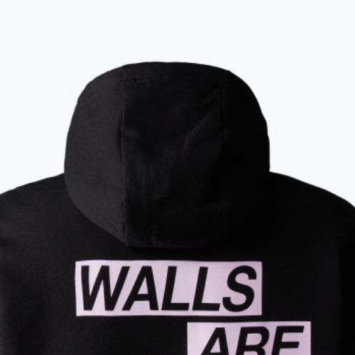 Damen-Trekking-Sweatshirt The North Face Outdoor Graphic Hoodie Hellschwarz NF0A827LJK31