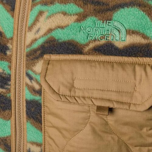Herren-Trekking-Sweatshirt The North Face Royal Arch FZ braun und grün NF0A7UJBIOO1