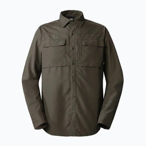 Herren Wanderhemd The North Face Sequoia LS grün NF0A4T1821L1