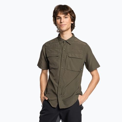 Herren Wanderhemd The North Face Sequoia SS grün NF0A4T1921L1