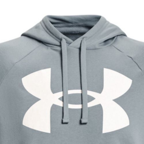 Under Armour Herren Kapuzenpulli Rival Fleece Big Logo HD grau 1357093-465