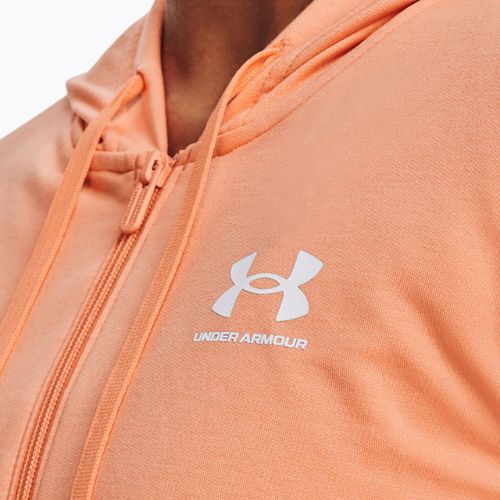 Under Armour Damen Trainingspullover Rival Terry FZ Hoodie orange 1369853-868