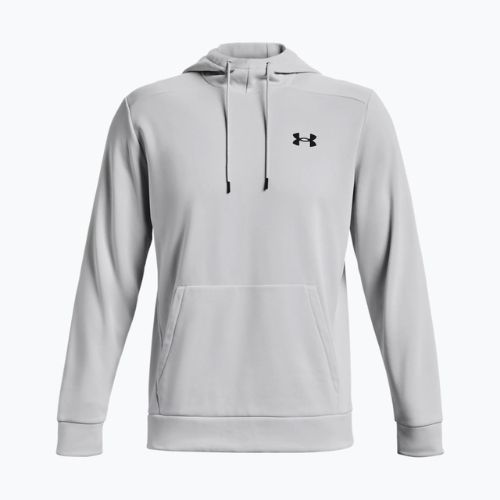 Herren Under Armour Armour Fleece Hoodie Trainingssweatshirt grau 1373353-014