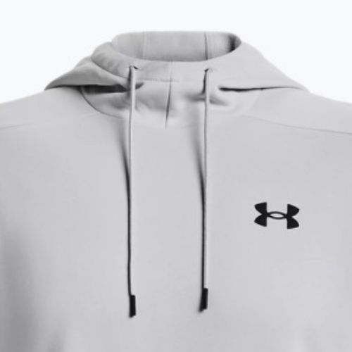 Herren Under Armour Armour Fleece Hoodie Trainingssweatshirt grau 1373353-014