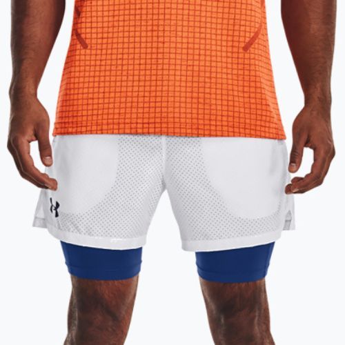 Herren Under Armour Vanish Wvn 2In1 Vent Sts Trainingsshorts weiß 1376783