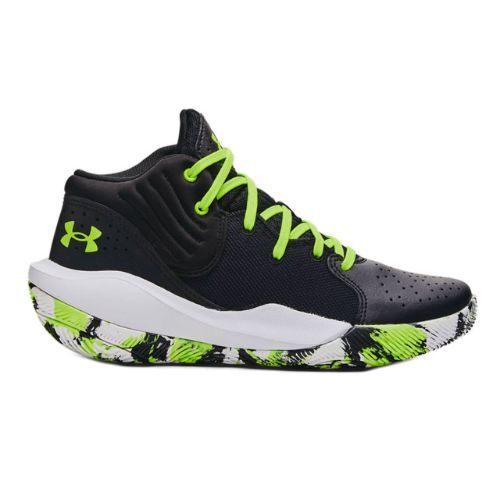 Under Armour GS Jet '21 Kinder Basketball Schuhe schwarz-grün 3024794