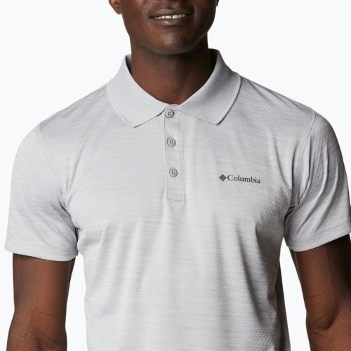 Columbia Herren Zero Rules graues Poloshirt 1533303040